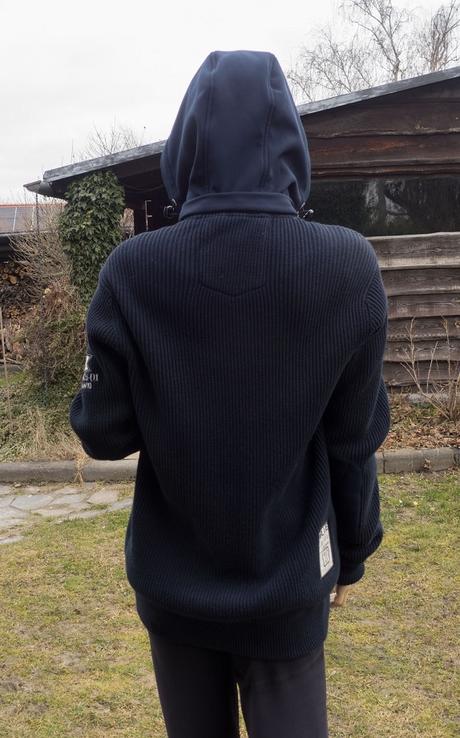 Camp david pletená mikina, s