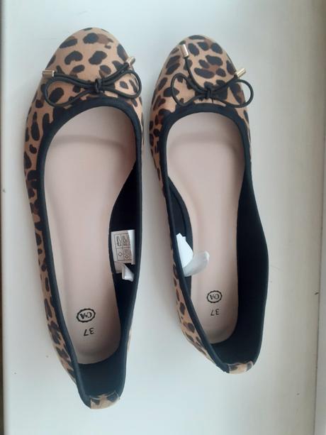 Tigrované balerínky, c&a,37