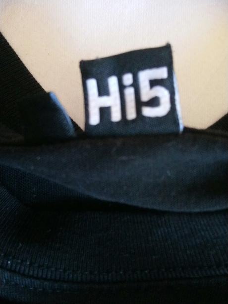 Pánske černe tričko s motívom, nápisy, man hi5, m, m