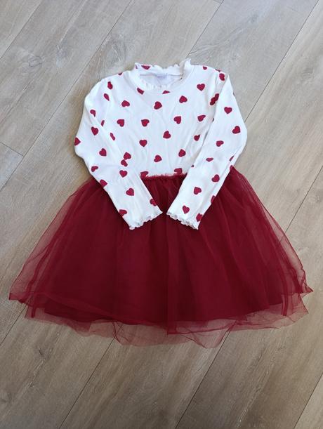 Lindex šaty srdiečka, lindex,110