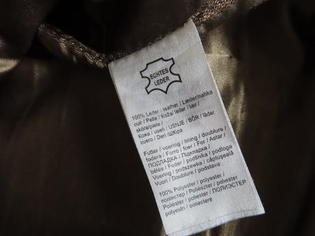 Kožená sukňa patrizia dini, veľ. 38, 38