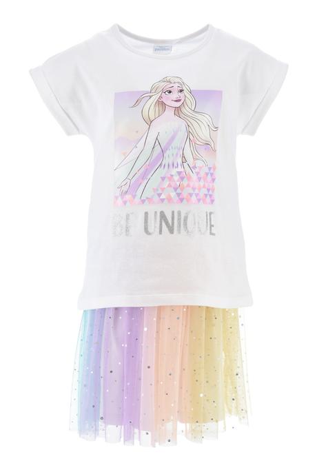 Komplet tričko a sukňa frozen, 104 / 110 / 116 / 128