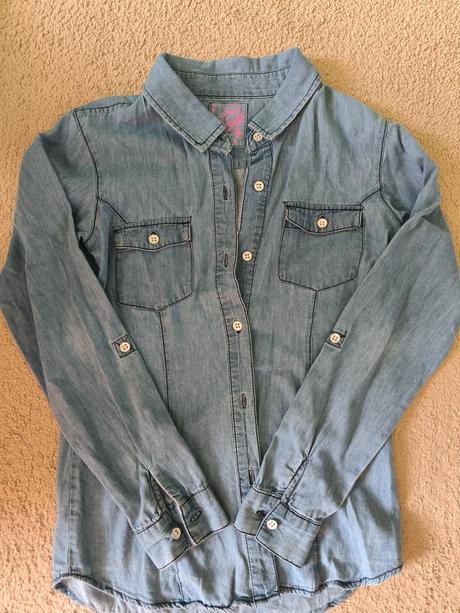 Mäkké riflova košeľa, c&a,158