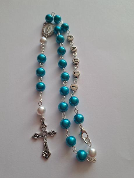 Ruženec s menom a dátumom e250,