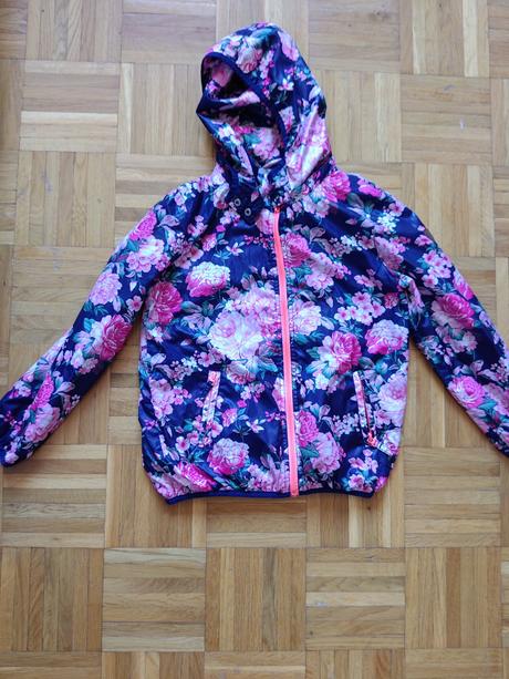 Esprit dievčenská prechodná kvetovaná bunda, esprit,152