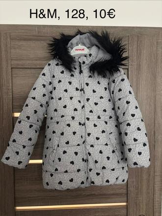 Zimná vetrovka, h&m,128