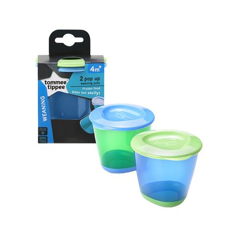 Tommee tippee 465023 nádobky na jedlo s mäkkým dn, tommee tippee