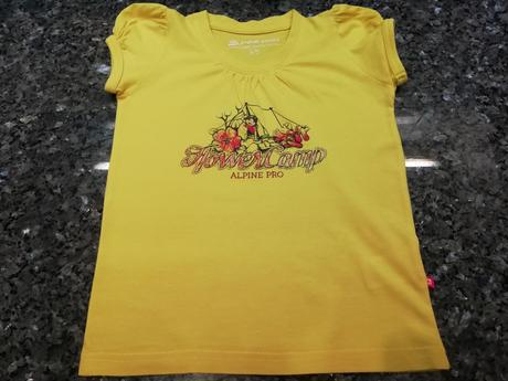 Tričko detské alpine pro, veľ. 116cm, alpine pro,116