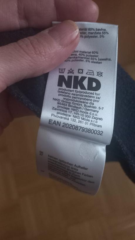 Mikina s kapucňou, zn. nkd, veľ.134/140, nkd,134