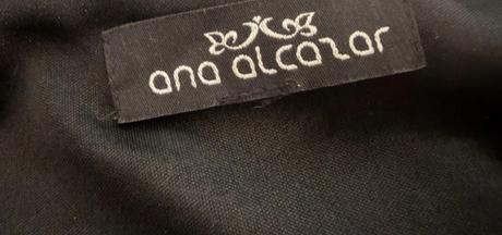 Ana alcazar elegantné vzorované šaty, m