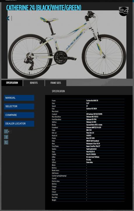 Detský bicykel 24, 24