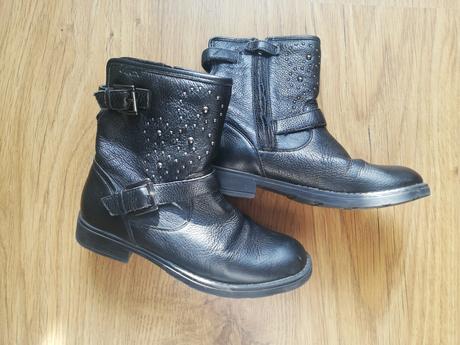 Kožené čižmy geox, geox,37