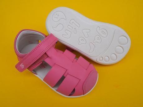 Detské kožené barefoot sandálky garvalin, 21 - 26