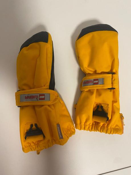 Lyžiarske - nepremokavé rukavice, lego,104