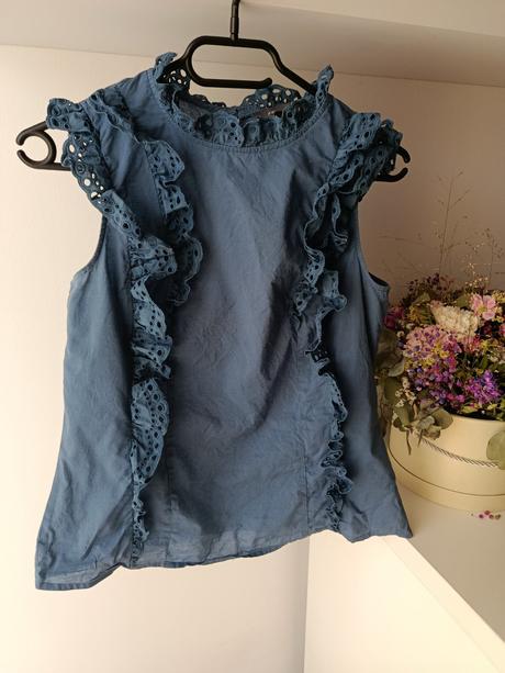 Dámsky top s volánmi, primark,xs