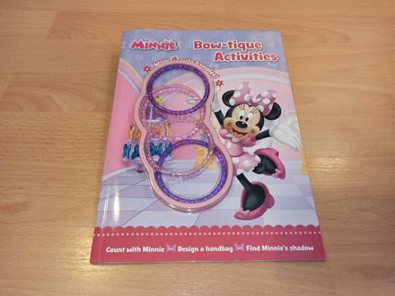 Disney minnie bow-tique activities,