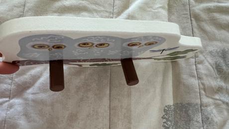 Dreveny dvojvesiak ikea - sovicky 26 cm, 