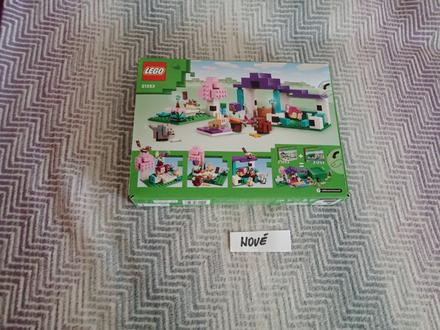 Nové lego minecraft 21253 -zvieraci utulok,