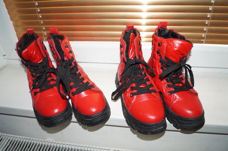 Trendové zimušné topánky 2 páry-cena spolu, 36