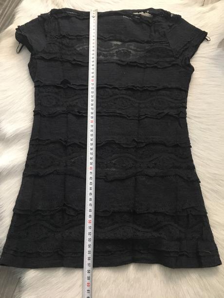 Čipkované tričko, h&m,xs