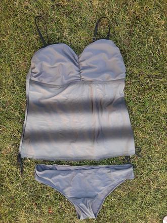 Zľava. dámske dvojdielne plavky velk. 3xl., xxxl