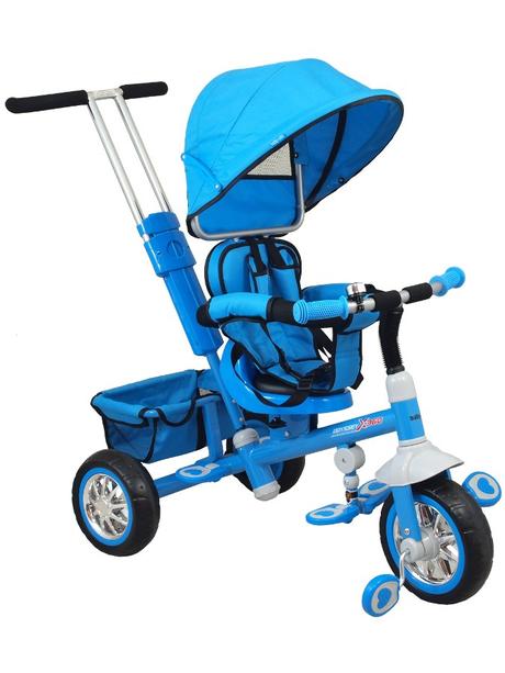Detská trojkolka modrá,