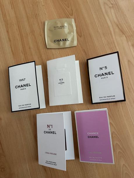 Vzorky parfumu chanel, 