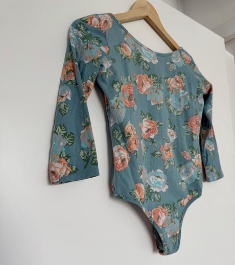 Dámske body 3/4 rukáv, m