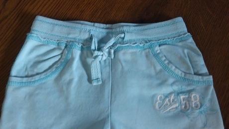 Teplákové trištvrťáky, h&m,92