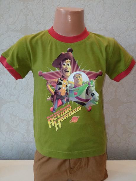 Chlapčenské zelené tričko toy story,92-98, disney,92 / 98