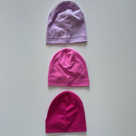 Dievčenská prechodná čiapka s mašličkou, 