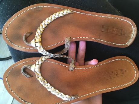 Letne kozene zabky, slapky, 38