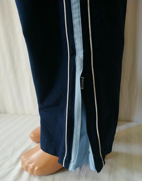 Pánske modré šušťákové nohavice, george, george,m