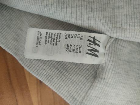 2ks ciapka hm, h&m,92