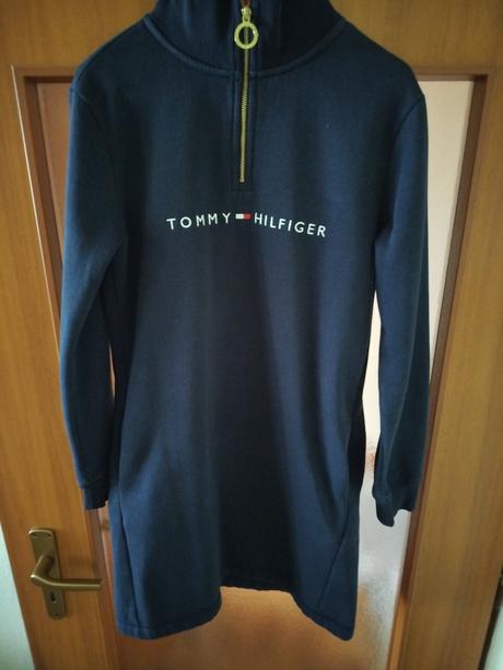 Tommy hilfiger dlhšia mikina, tommy hilfiger,xs