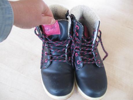 Dievčenské topánky na zimu, 33/34, 33