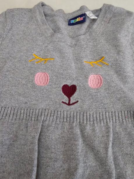 Svetrikove saty 98/104, lupilu,98