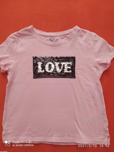 Premieňacie tričko love, pepperts,128