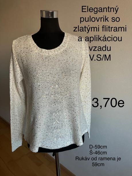 Elegantný puĺover, s