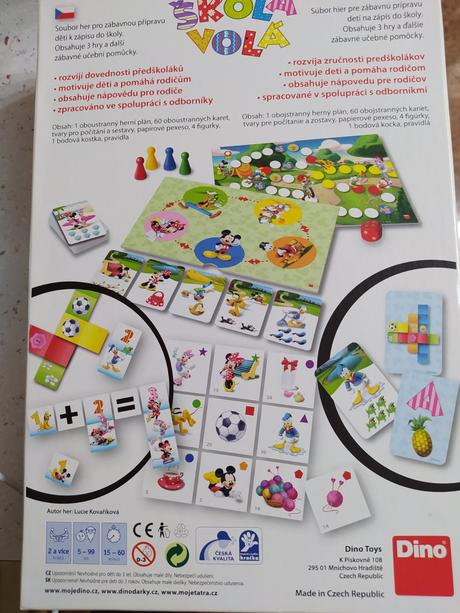 Spoločenská hra - škola volá,
