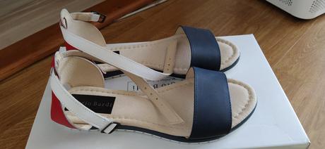 Dámske kožené sandále, 36 / 37 / 38