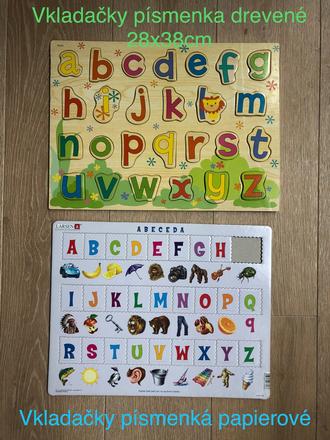 Vkladačky pismena,