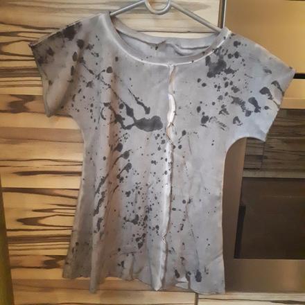 Predĺžené tričko/šaty loose moose, 104