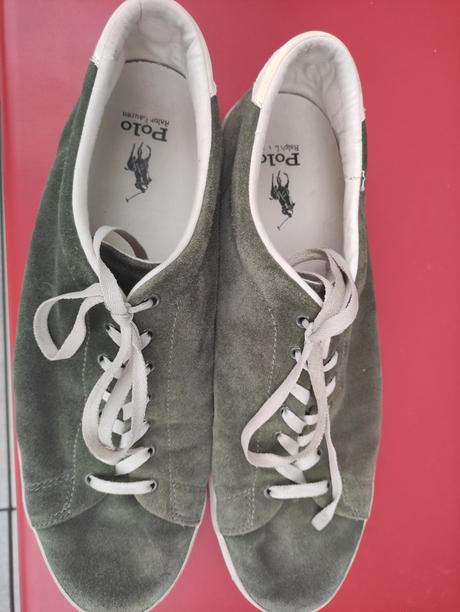 Pánske tenisky ralph lauren longwood suede č.49., ralph lauren,49