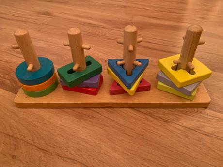 Drevená didaktická hračka, 