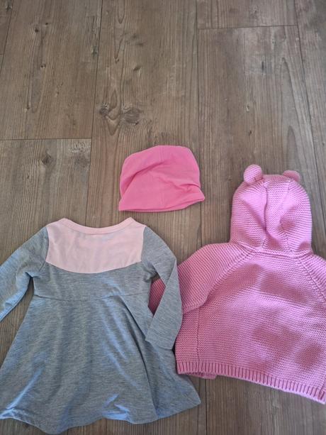 Set svetrik,saty a ciapka 74, f&f,74