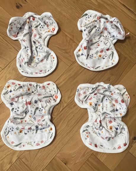 Látkové plienky xkko 4 ks, kikko/xkko,2 kg - 6 kg