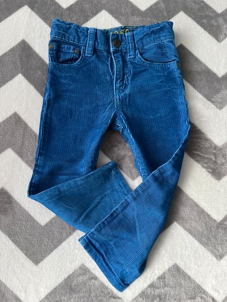 Menčestrové nohavice, gap,98