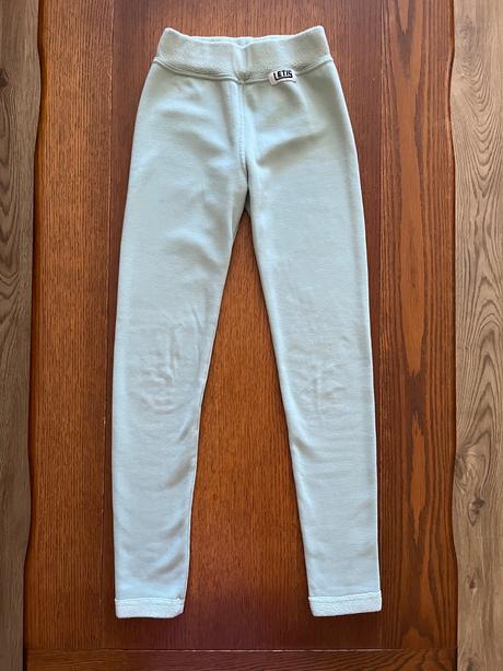 Zateplené hrubé legínky 128/134, 128