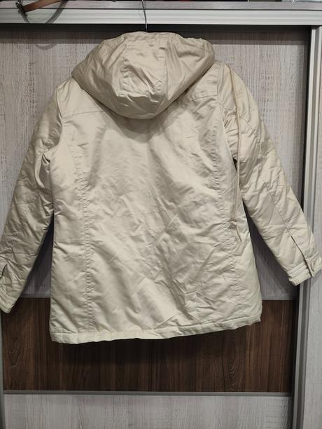 Biela prechodna bunda, gap,38